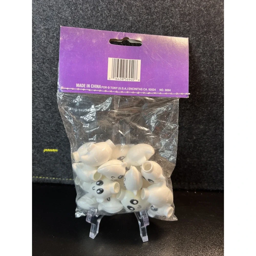 NEW Vintage Halloween Ghosts Mini Light‎ Covers 20 Pieces